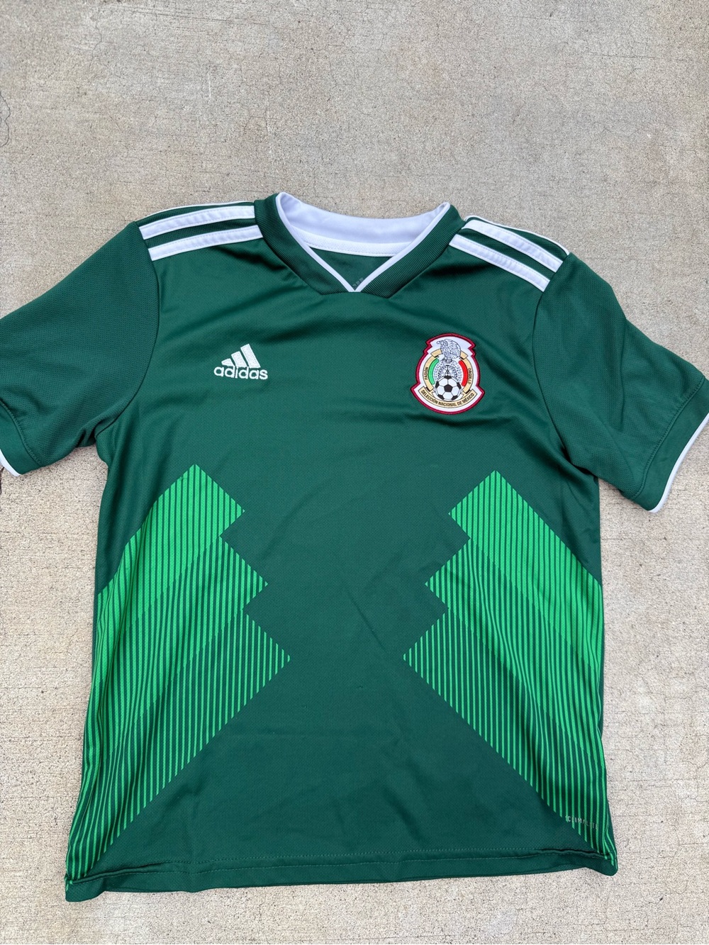 Vintage Mexico jersey Classic World Cup era Adidas